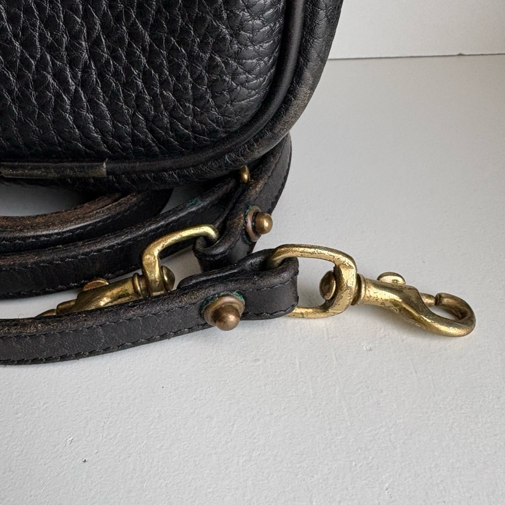 Dooney and Bourke awl Leather Mini Explorer Bag Crossbody Bag - Picture 8 of 16